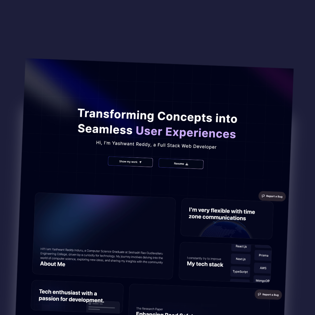 Personal Portfolio